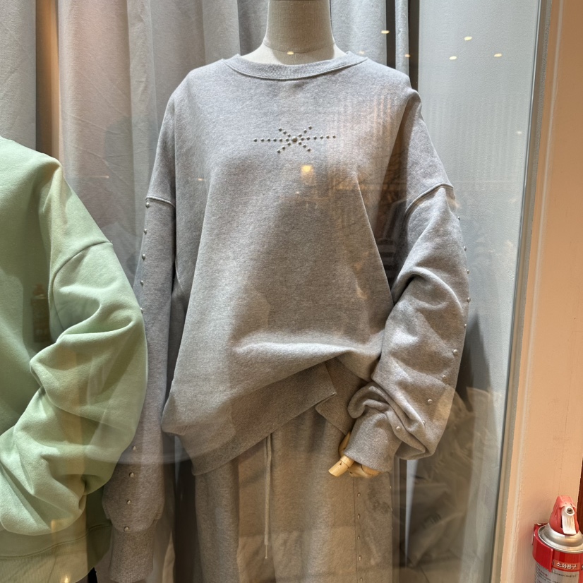 STICK WITH東大門代購女裝新款推薦真品人氣休閑時尚衛衣STICK WITH衛衣圖色2