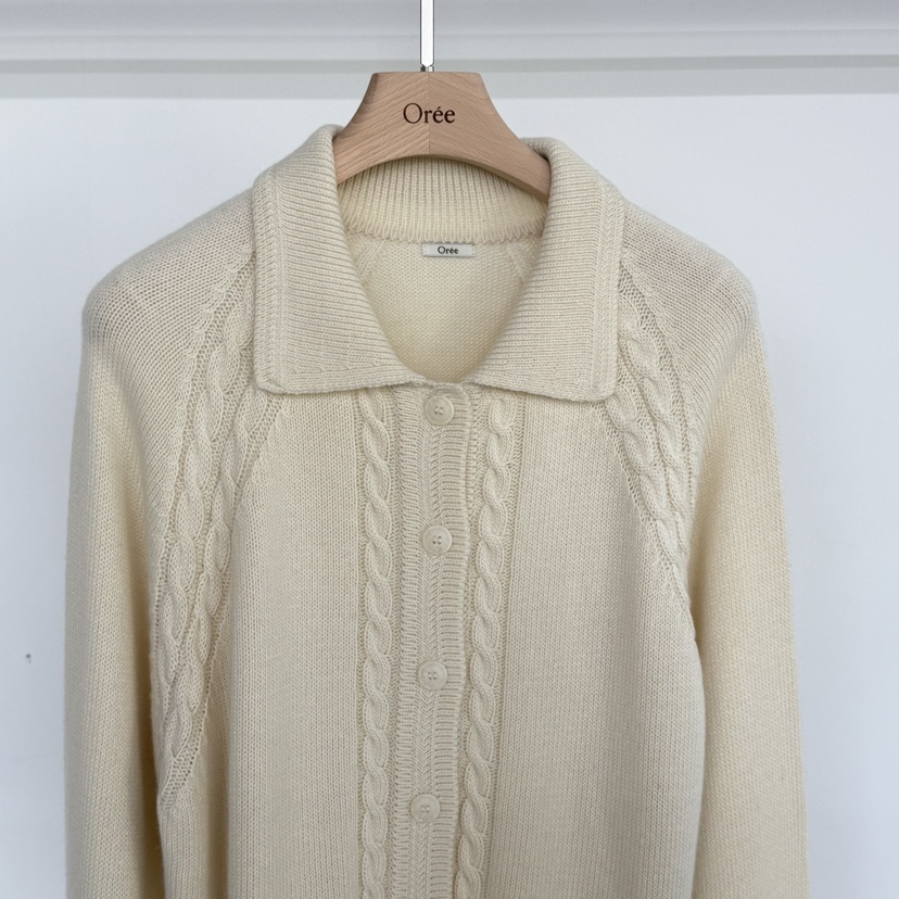 OREE東大門實拍女士新款休閑人氣26春夏時尚職業熱賣針織衫OREE針織衫