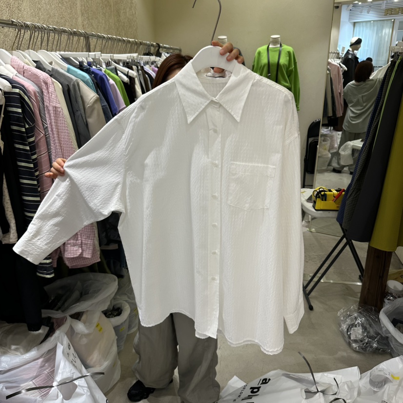 REFLAT東大門直郵女裝新品休閑真品人氣26春夏襯衫蕾絲衫REFLAT襯衫/蕾絲衫圖色1