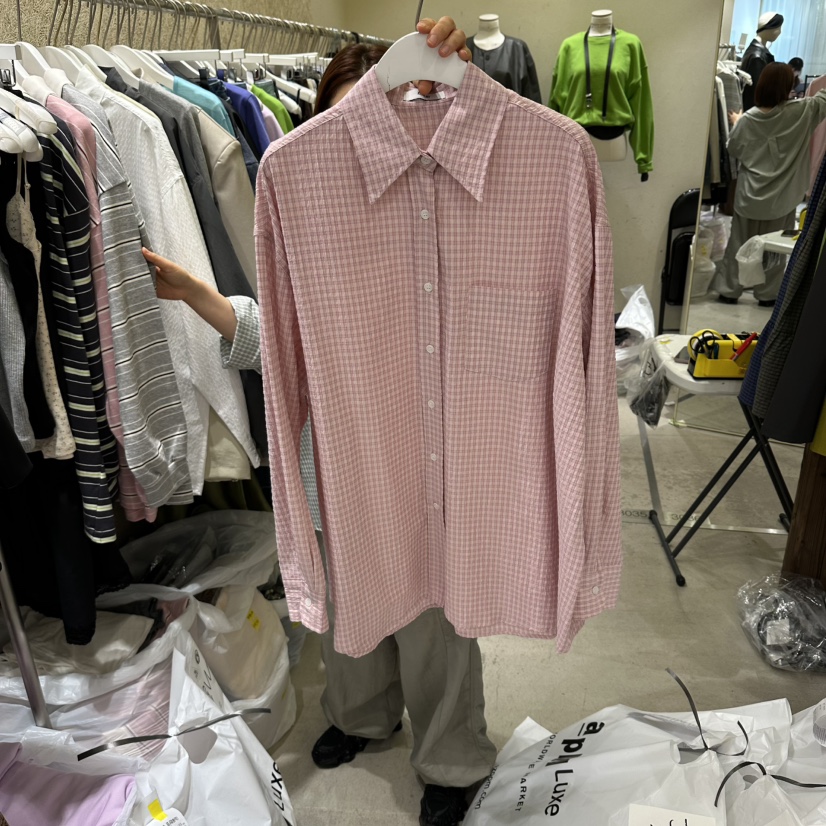 REFLAT東大門直郵女裝新品休閑真品人氣26春夏襯衫蕾絲衫REFLAT襯衫/蕾絲衫圖色2