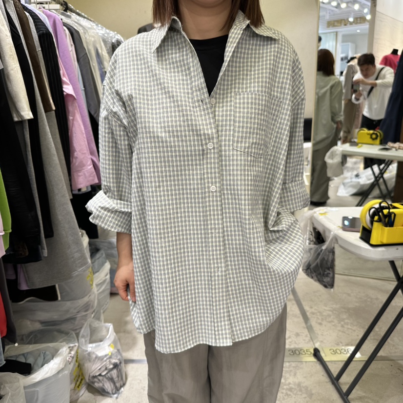 REFLAT東大門直郵女裝新品休閑真品人氣26春夏襯衫蕾絲衫REFLAT襯衫/蕾絲衫圖色3