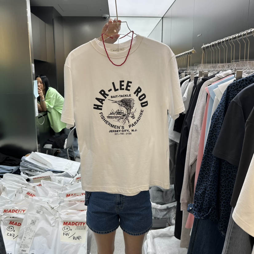 MADCITY/SAGAFURS東大門代購女裝新品熱賣時尚職業推薦T恤MADCITY/SAGAFURST恤圖色1