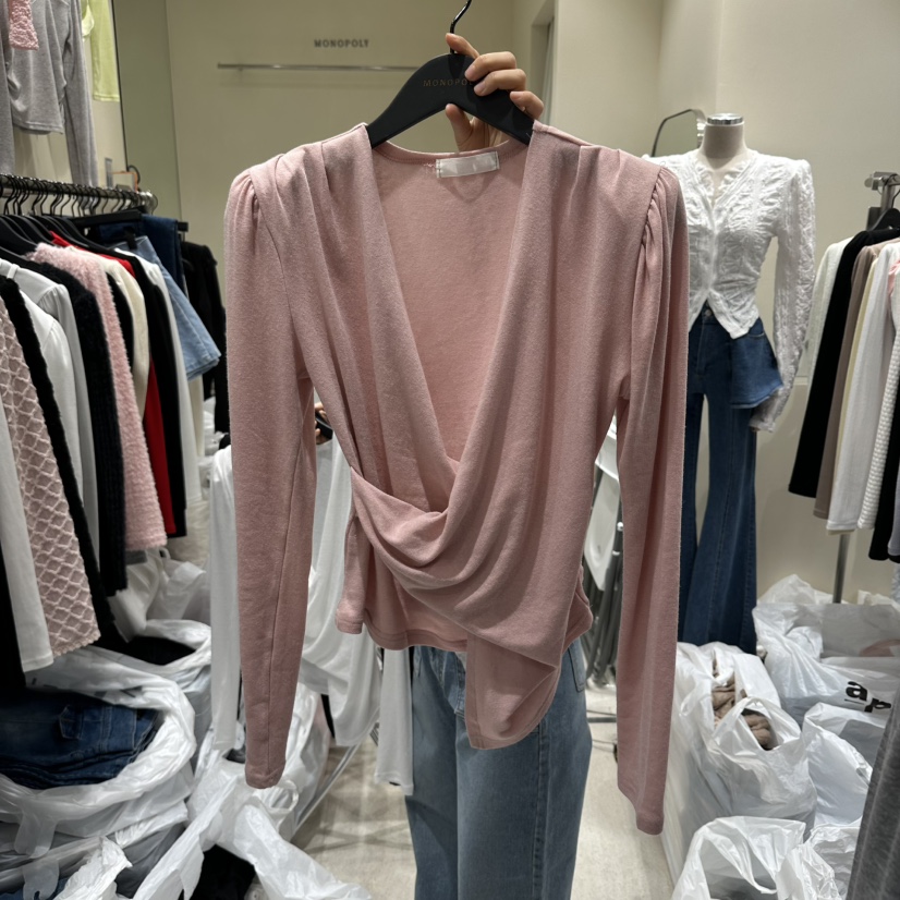 MONOPOLY東大門代購女士新款人氣熱賣推薦26春夏真品長袖T恤MONO_POLY長袖T恤圖色2