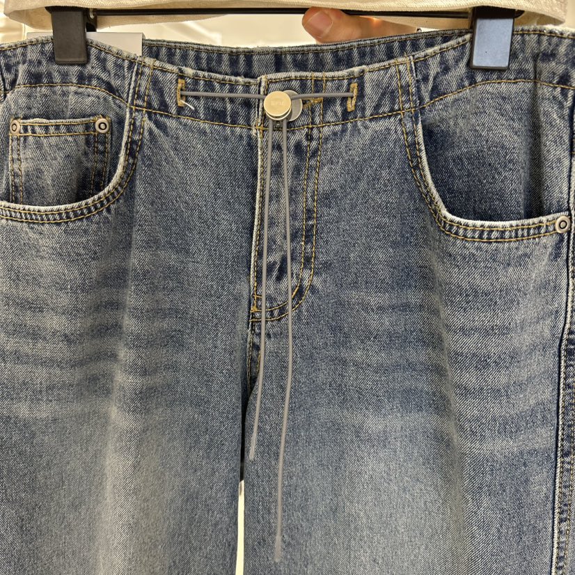 RPM/OVMUTE韓國直郵女裝新品人氣職業推薦熱賣休閑牛仔褲RPM/OVMUTE牛仔褲