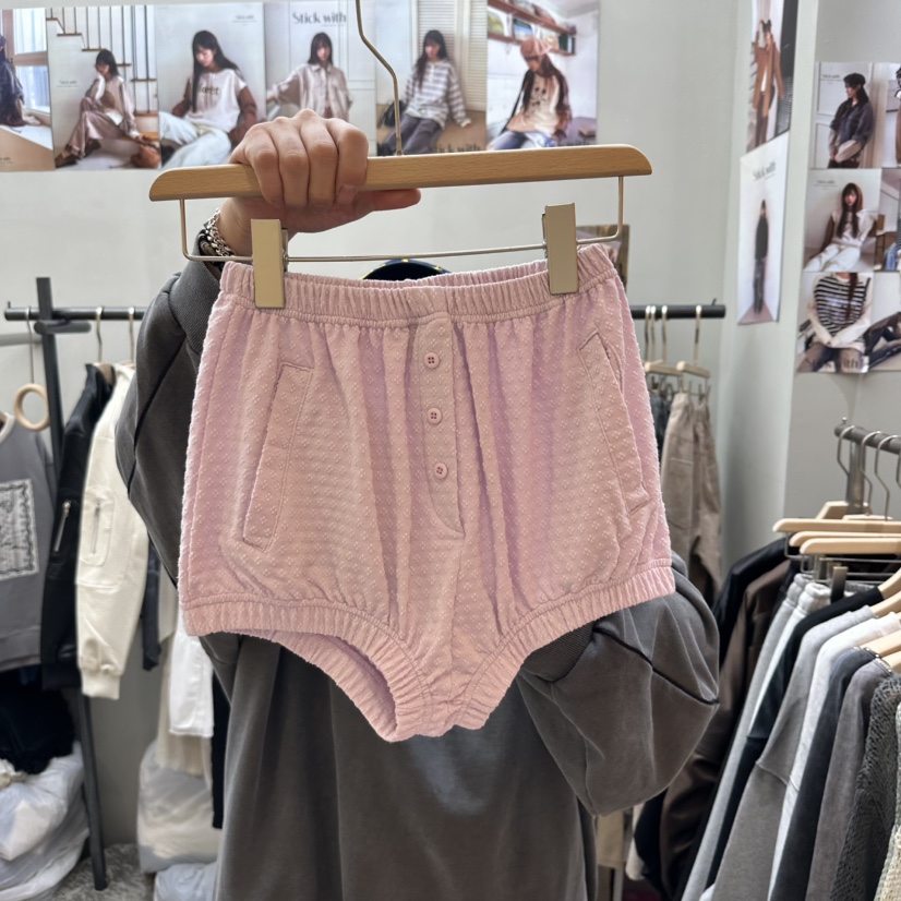 STICK WITH東大門直郵女士新款26春夏真品推薦時尚休閑短褲STICK WITH短褲圖色3