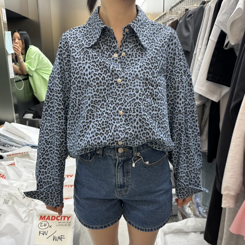 MADCITY/SAGAFURS東大門實拍女士新品時尚休閑襯衫蕾絲衫MADCITY/SAGAFURS襯衫/蕾絲衫圖色1