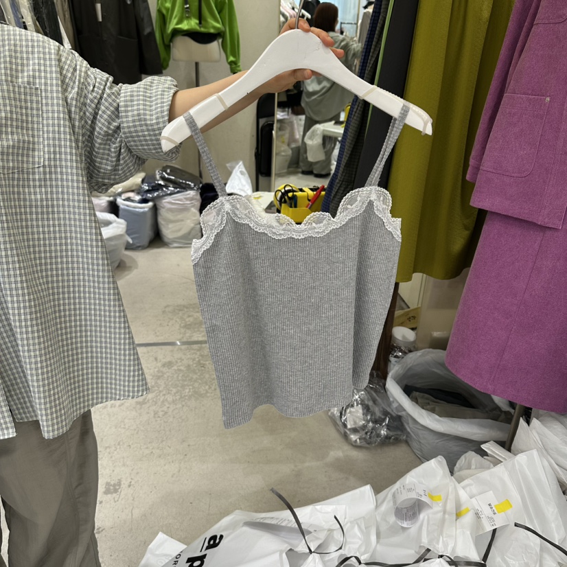 REFLAT東大門代購女士新品時尚熱賣職業休閑推薦吊帶背心REFLAT吊帶/背心圖色2