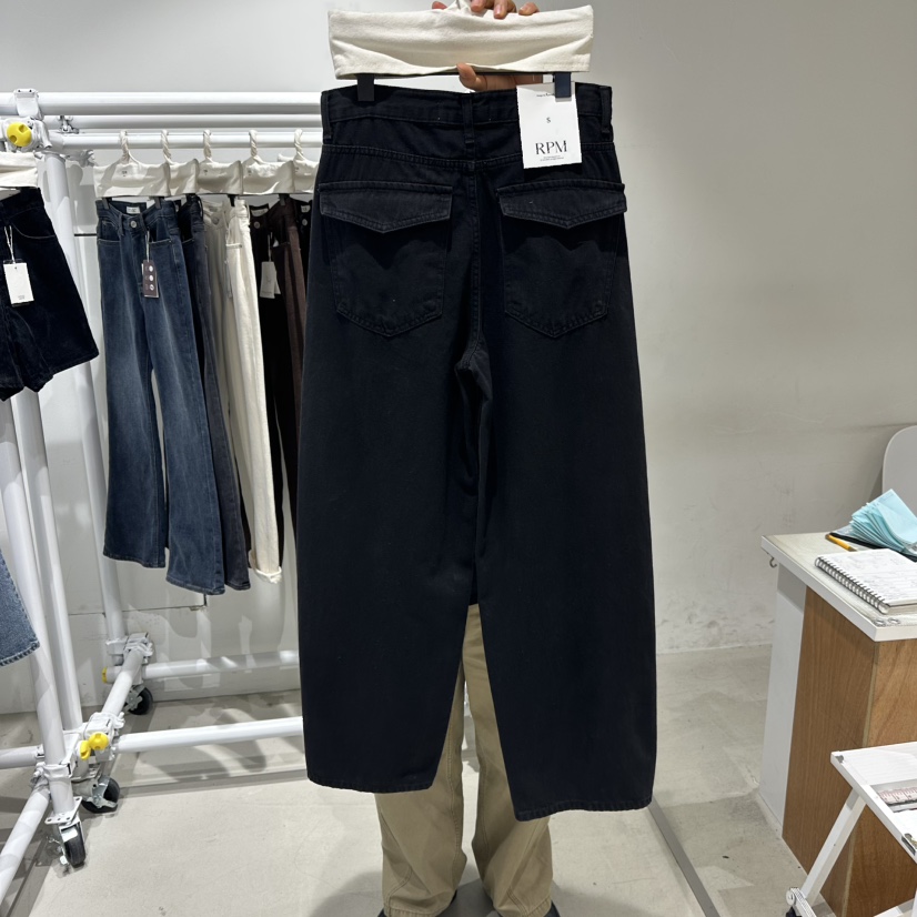 RPM/OVMUTE東大門代購女士新款26春夏時尚人氣推薦牛仔褲RPM/OVMUTE牛仔褲