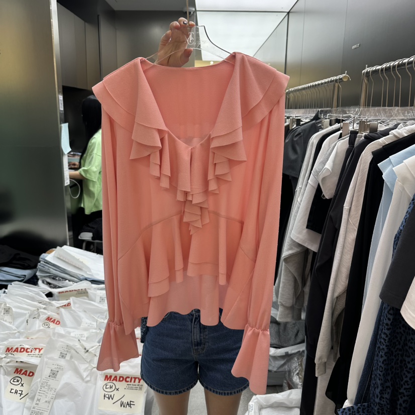 MADCITY/SAGAFURS韓國直郵女士新品推薦職業26春夏襯衫蕾絲衫MADCITY/SAGAFURS襯衫/蕾絲衫圖色3