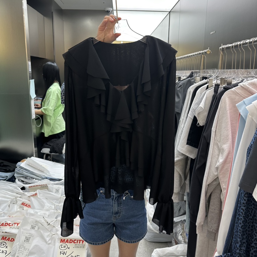 MADCITY/SAGAFURS韓國直郵女士新品推薦職業26春夏襯衫蕾絲衫MADCITY/SAGAFURS襯衫/蕾絲衫圖色4