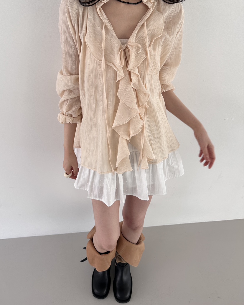 HOWDY韓國直郵女士新品真品26春夏時尚熱賣推薦休閑職業短裙HOWDY短裙