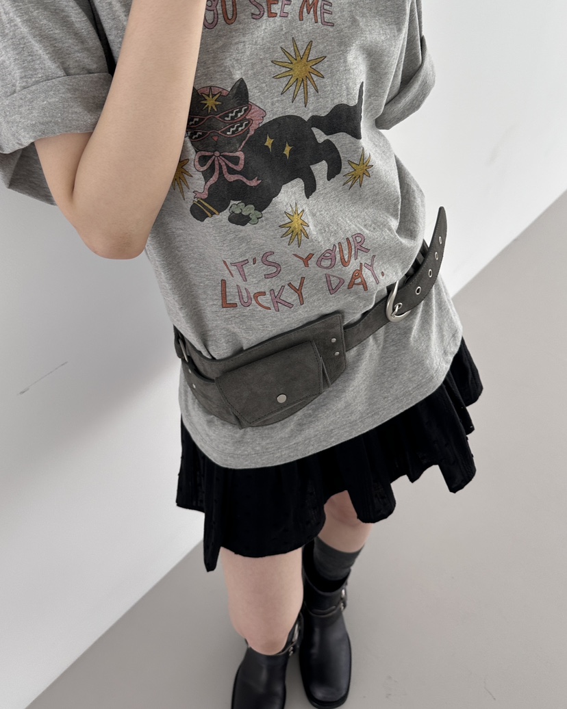 HOWDY韓國直郵女士新品真品26春夏時尚熱賣推薦休閑職業短裙HOWDY短裙