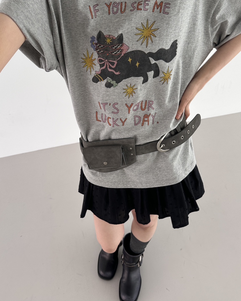 HOWDY韓國直郵女士新品真品26春夏時尚熱賣推薦休閑職業短裙HOWDY短裙