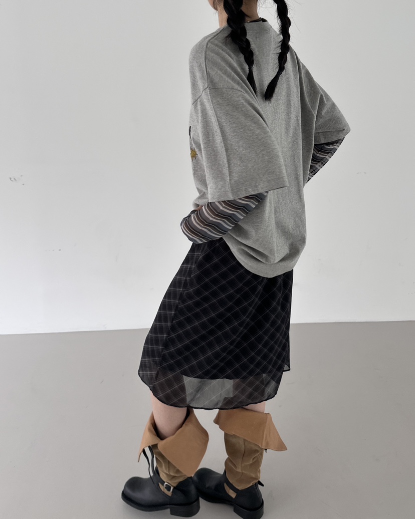 HOWDY東大門代購女士新款職業真品26春夏推薦半身裙中短裙HOWDY半身裙/中短裙