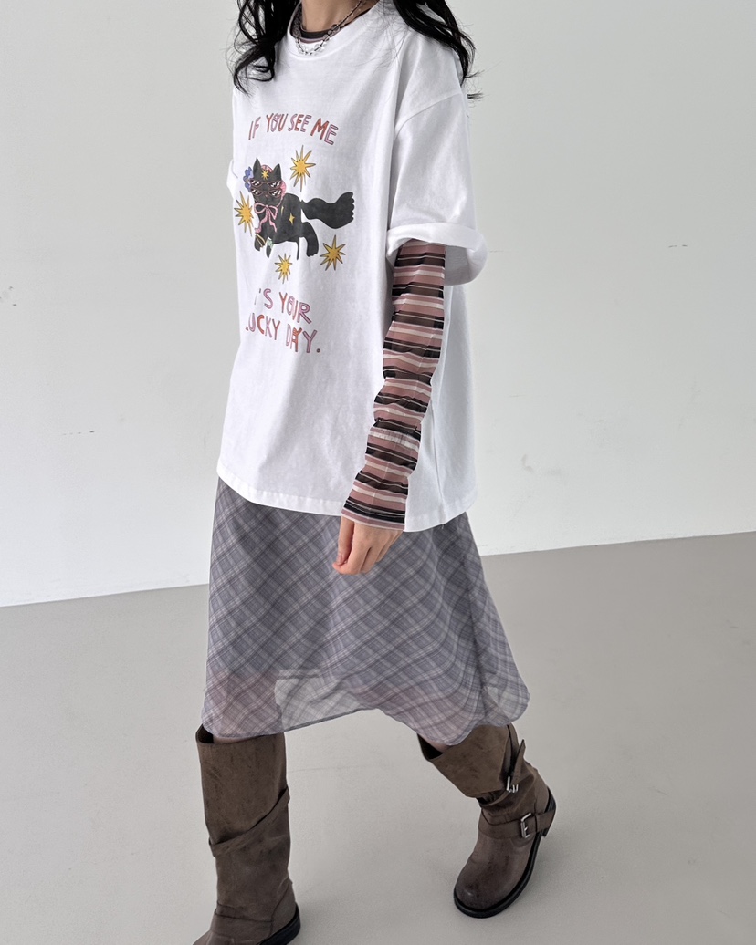 HOWDY東大門代購女士新款職業真品26春夏推薦半身裙中短裙HOWDY半身裙/中短裙