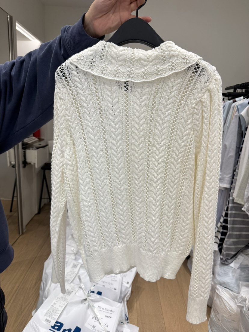 BIEN GARDER韓國代購女士新品推薦26春夏熱賣時尚休閑毛衣BIEN GARDER毛衣