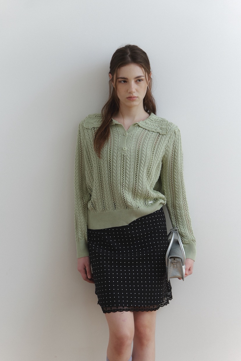 BIEN GARDER韓國代購女士新品推薦26春夏熱賣時尚休閑毛衣BIEN GARDER毛衣