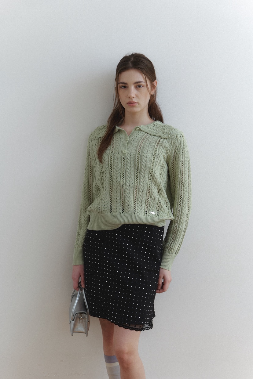 BIEN GARDER韓國代購女士新品推薦26春夏熱賣時尚休閑毛衣BIEN GARDER毛衣