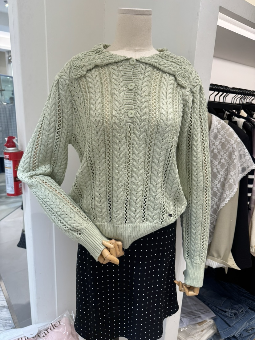 BIEN GARDER韓國代購女士新品推薦26春夏熱賣時尚休閑毛衣BIEN GARDER毛衣圖色1