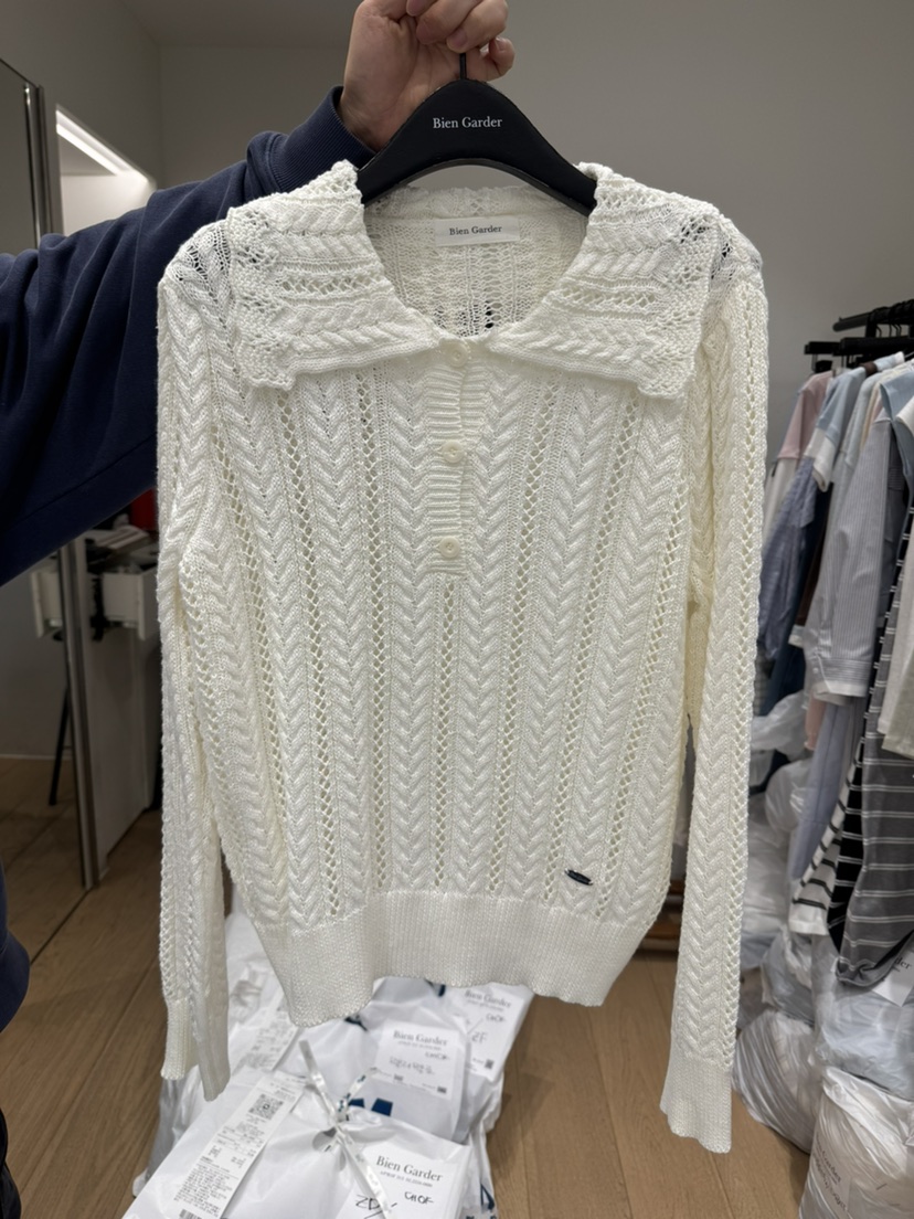 BIEN GARDER韓國代購女士新品推薦26春夏熱賣時尚休閑毛衣BIEN GARDER毛衣圖色2