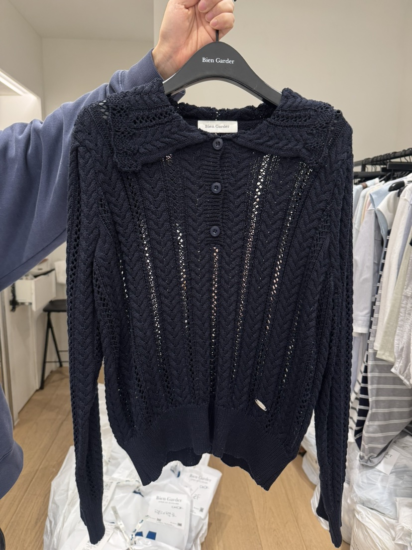 BIEN GARDER韓國代購女士新品推薦26春夏熱賣時尚休閑毛衣BIEN GARDER毛衣圖色3