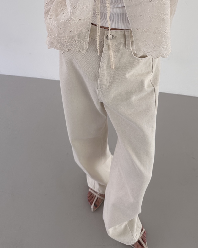 HOWDY東大門實拍女士新款人氣職業26春夏推薦時尚休閑牛仔褲HOWDY牛仔褲