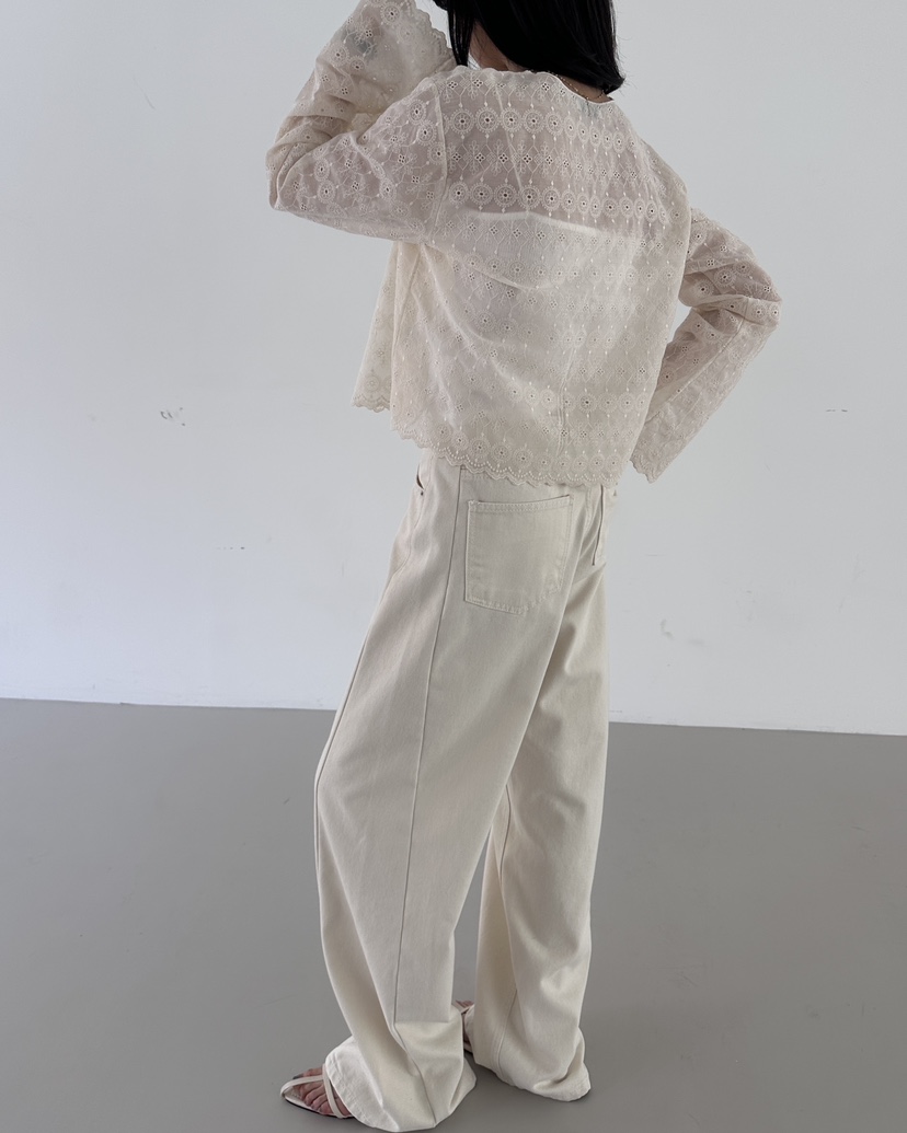 HOWDY東大門實拍女士新款人氣職業26春夏推薦時尚休閑牛仔褲HOWDY牛仔褲