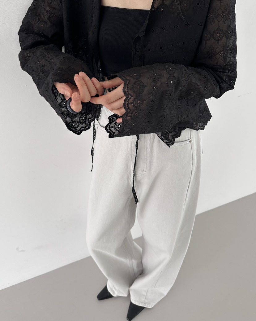 HOWDY東大門實拍女士新款人氣職業26春夏推薦時尚休閑牛仔褲HOWDY牛仔褲