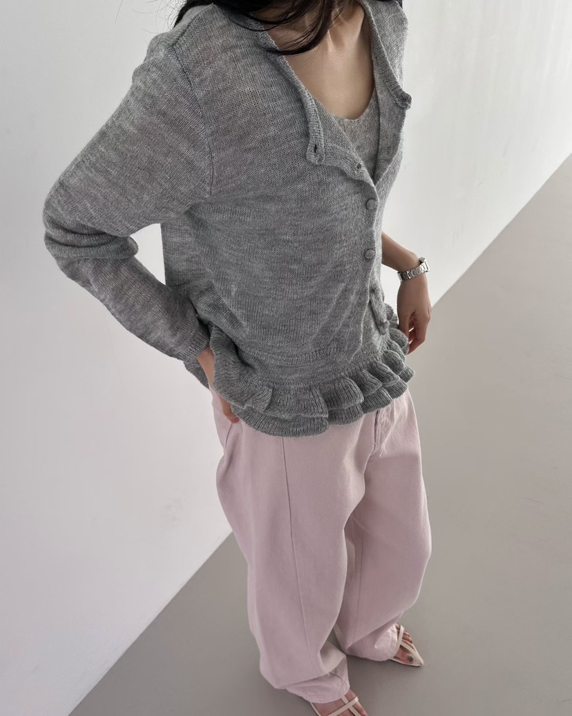 HOWDY東大門實拍女士新款人氣職業26春夏推薦時尚休閑牛仔褲HOWDY牛仔褲