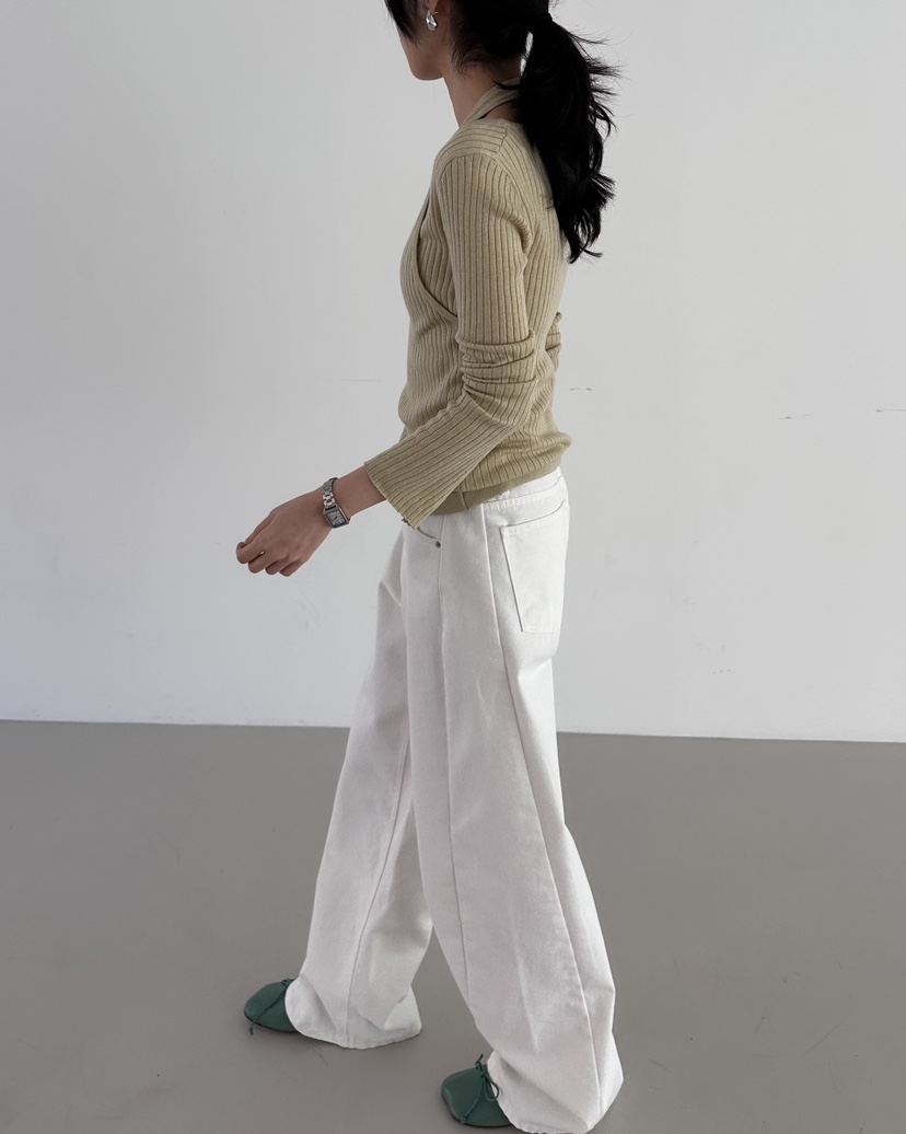 HOWDY東大門實拍女士新款人氣職業26春夏推薦時尚休閑牛仔褲HOWDY牛仔褲