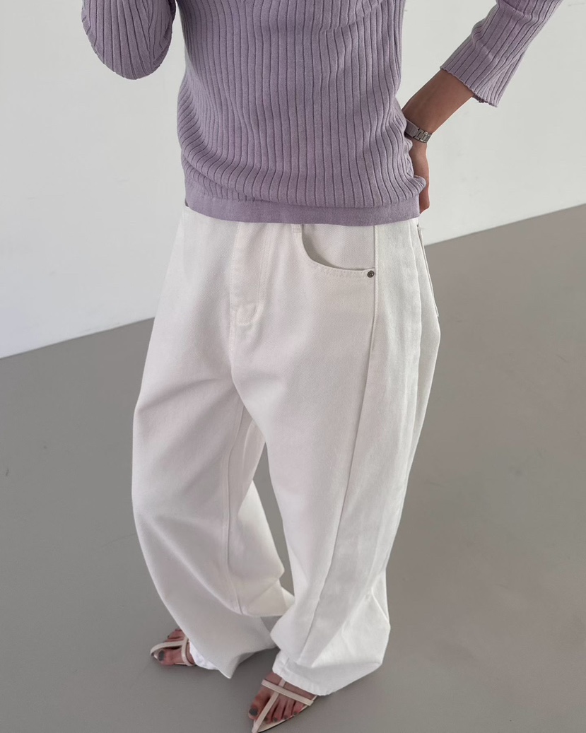 HOWDY東大門實拍女士新款人氣職業26春夏推薦時尚休閑牛仔褲HOWDY牛仔褲