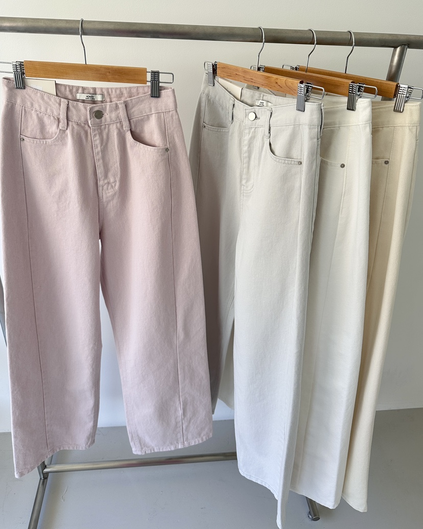 HOWDY東大門實拍女士新款人氣職業26春夏推薦時尚休閑牛仔褲HOWDY牛仔褲