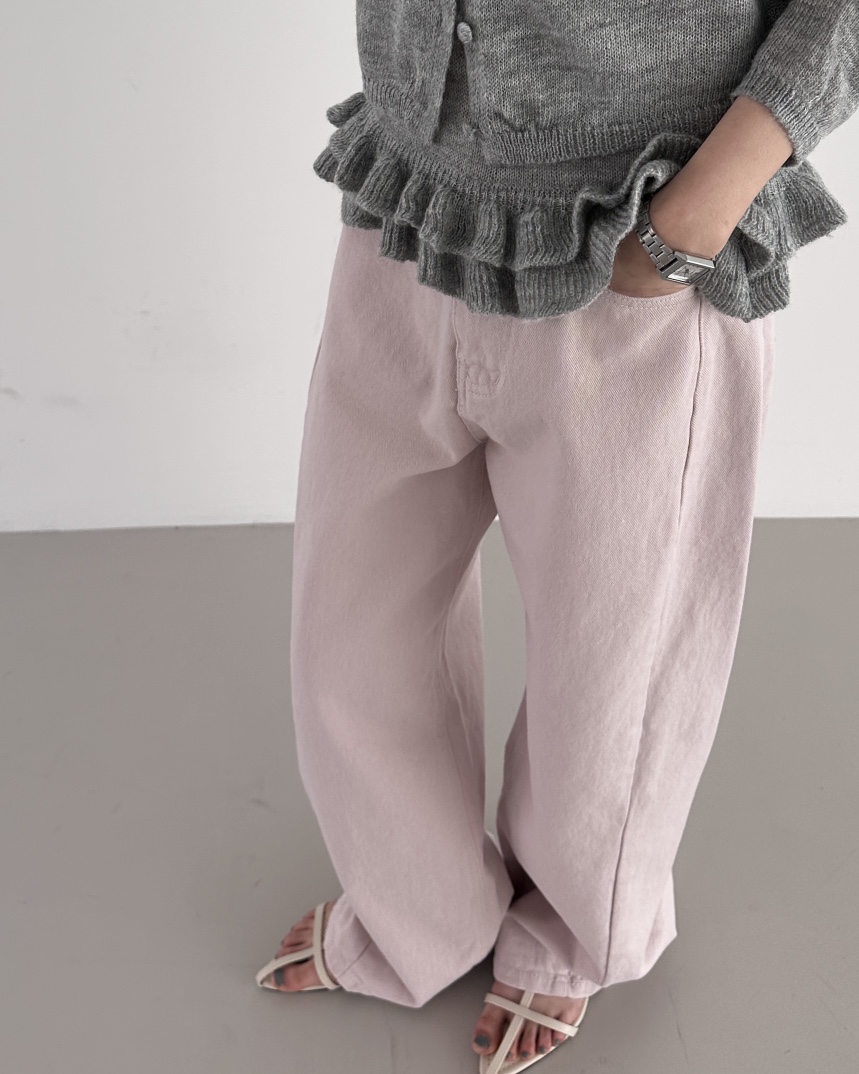 HOWDY東大門實拍女士新款人氣職業26春夏推薦時尚休閑牛仔褲HOWDY牛仔褲圖色4