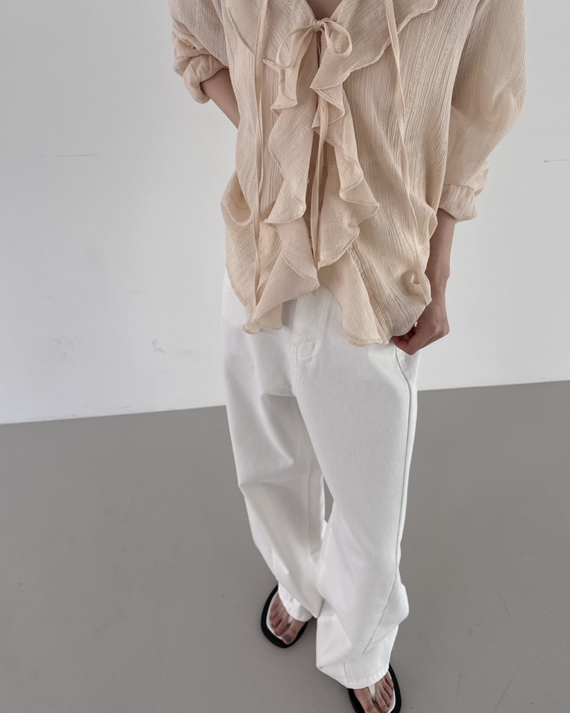 HOWDY東大門實拍女士新品推薦人氣時尚襯衫蕾絲衫不含內搭HOWDY襯衫/蕾絲衫