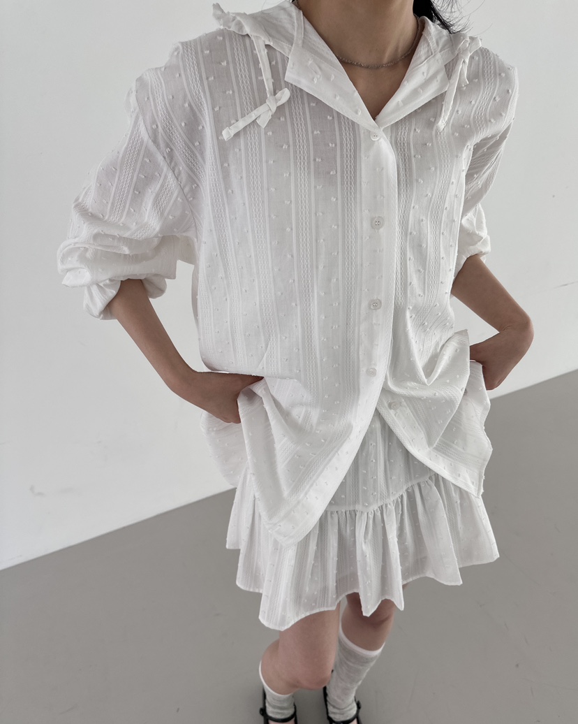 HOWDY東大門實拍女士新品真品推薦時尚人氣休閑襯衫蕾絲衫HOWDY襯衫/蕾絲衫圖色1