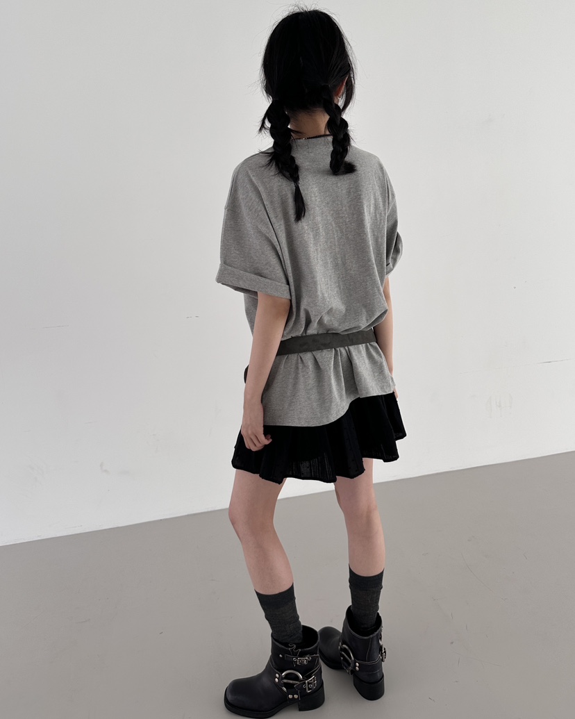 HOWDY東大門代購女裝新款熱賣職業26春夏時尚T恤不含腰帶HOWDYT恤