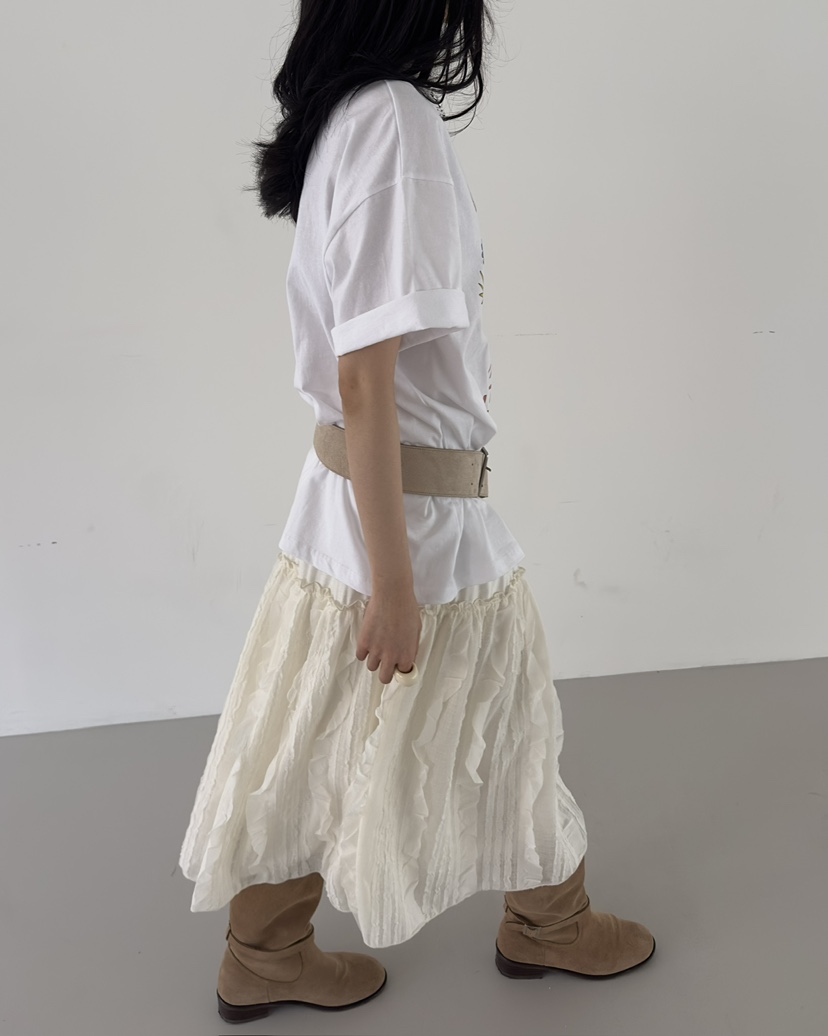 HOWDY東大門代購女裝新款熱賣職業26春夏時尚T恤不含腰帶HOWDYT恤