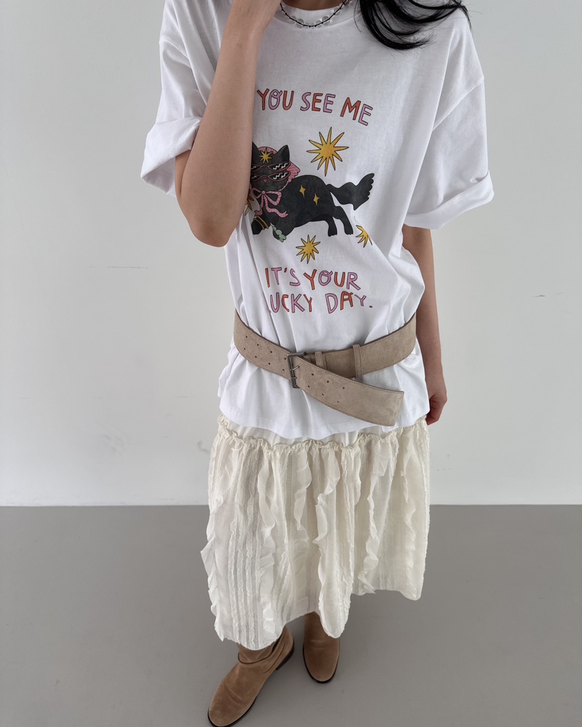 HOWDY東大門代購女裝新款熱賣職業26春夏時尚T恤不含腰帶HOWDYT恤