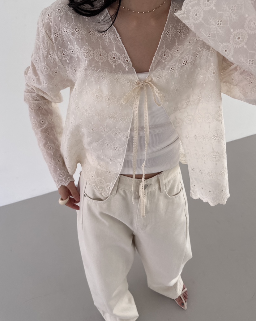 HOWDY東大門實拍女士新品26春夏人氣時尚襯衫蕾絲衫不含內搭HOWDY襯衫/蕾絲衫