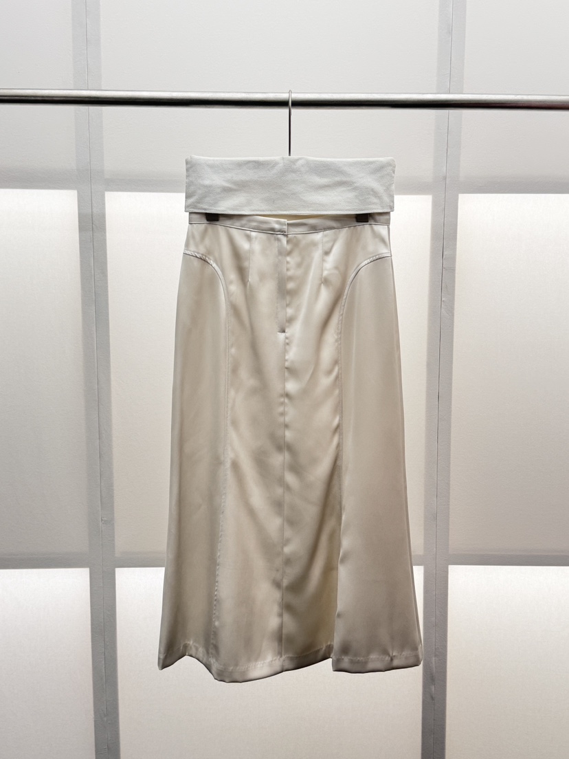 MILUI韓國代購女士新品真品人氣休閑時尚職業26春夏推薦長裙MILUI長裙