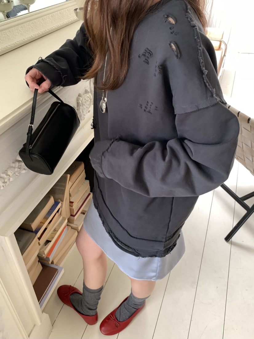 PEBBLE東大門直郵女士新款真品26春夏職業人氣時尚熱賣衛衣PEBBLE衛衣