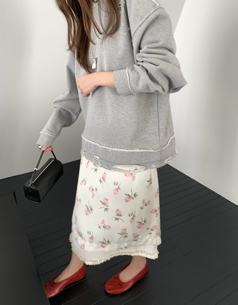 PEBBLE東大門直郵女士新款真品26春夏職業人氣時尚熱賣衛衣PEBBLE衛衣