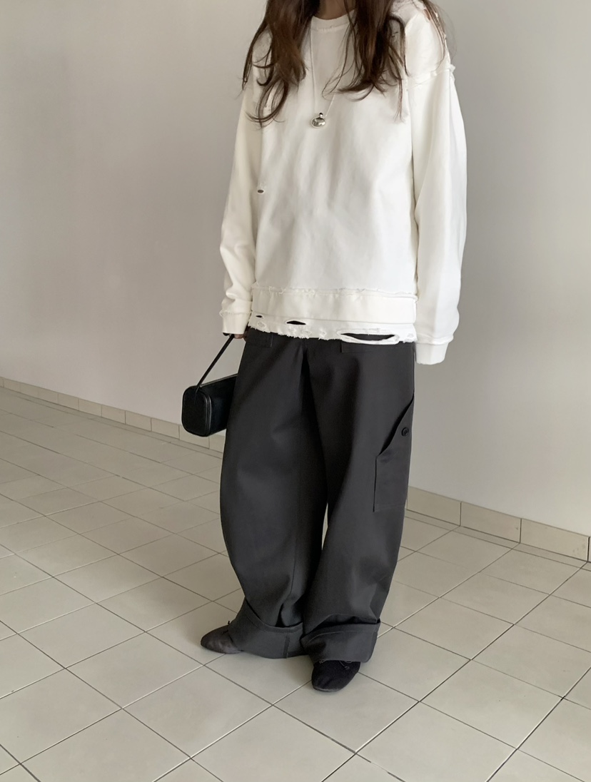 PEBBLE東大門直郵女士新款真品26春夏職業人氣時尚熱賣衛衣PEBBLE衛衣