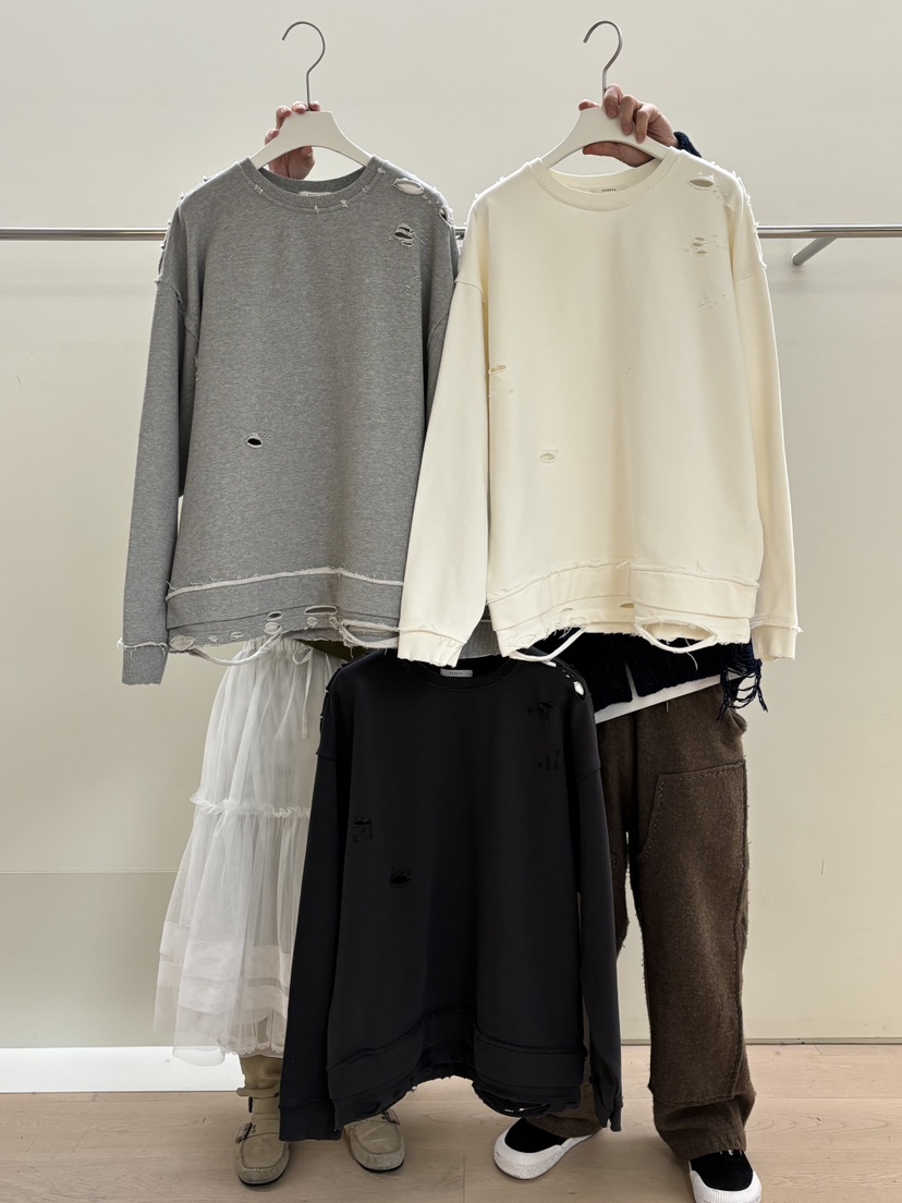 PEBBLE東大門直郵女士新款真品26春夏職業人氣時尚熱賣衛衣PEBBLE衛衣