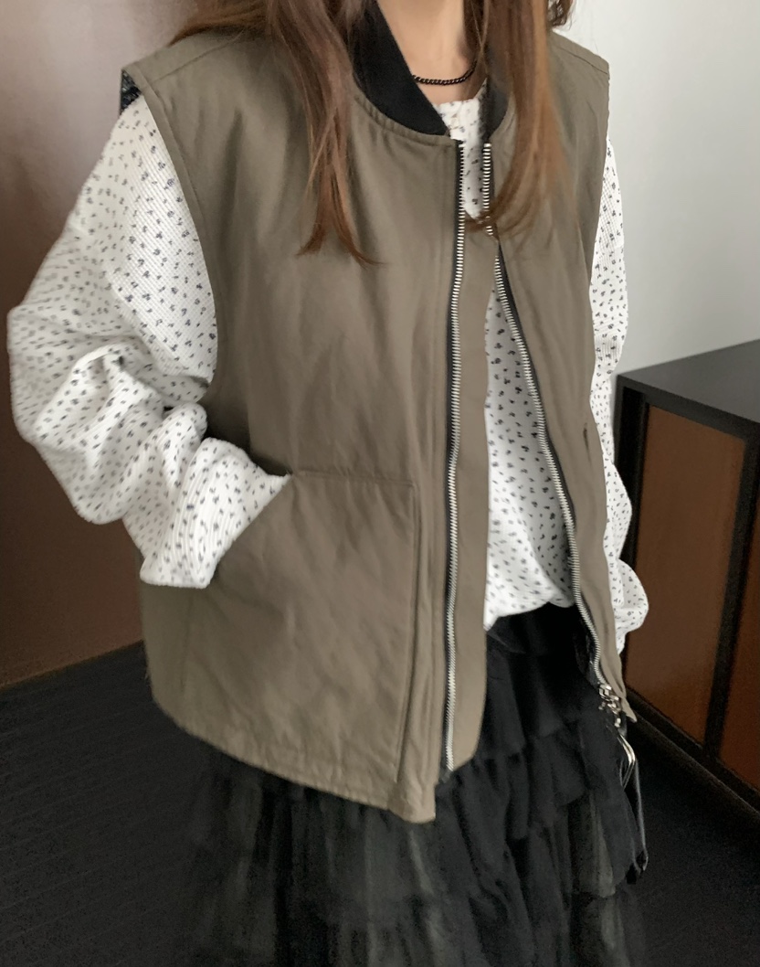 PEBBLE東大門實拍女裝新品時尚推薦人氣職業熱賣休閑衛衣PEBBLE衛衣