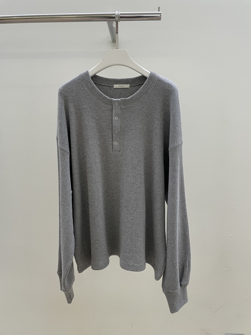 PEBBLE東大門實拍女裝新品時尚推薦人氣職業熱賣休閑衛衣PEBBLE衛衣圖色2