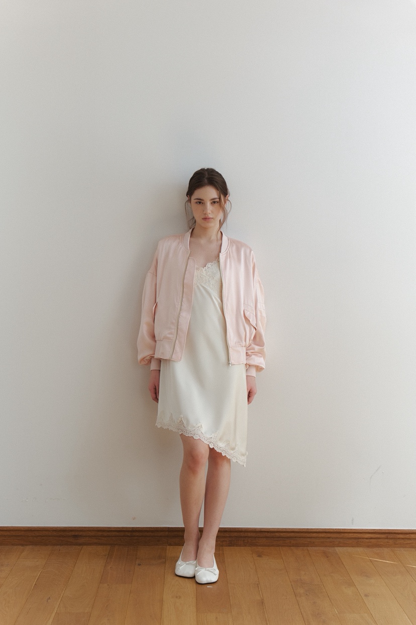 BIEN GARDER韓國直郵女士新款推薦26春夏人氣連衣裙緞面BIEN GARDER連衣裙