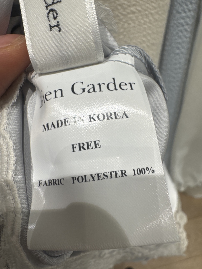 BIEN GARDER韓國直郵女士新款推薦26春夏人氣連衣裙緞面BIEN GARDER連衣裙