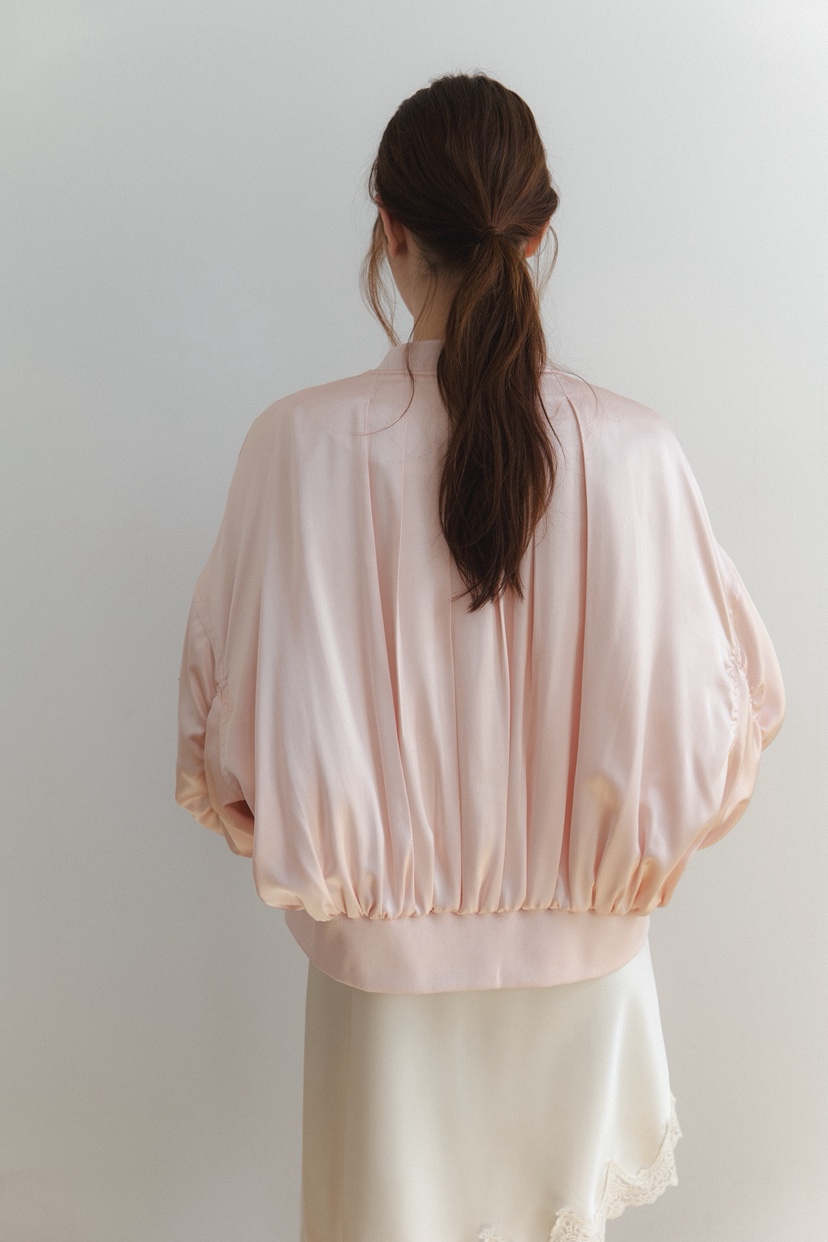 BIEN GARDER韓國直郵女士新款推薦真品時尚職業夾克緞面BIEN GARDER夾克