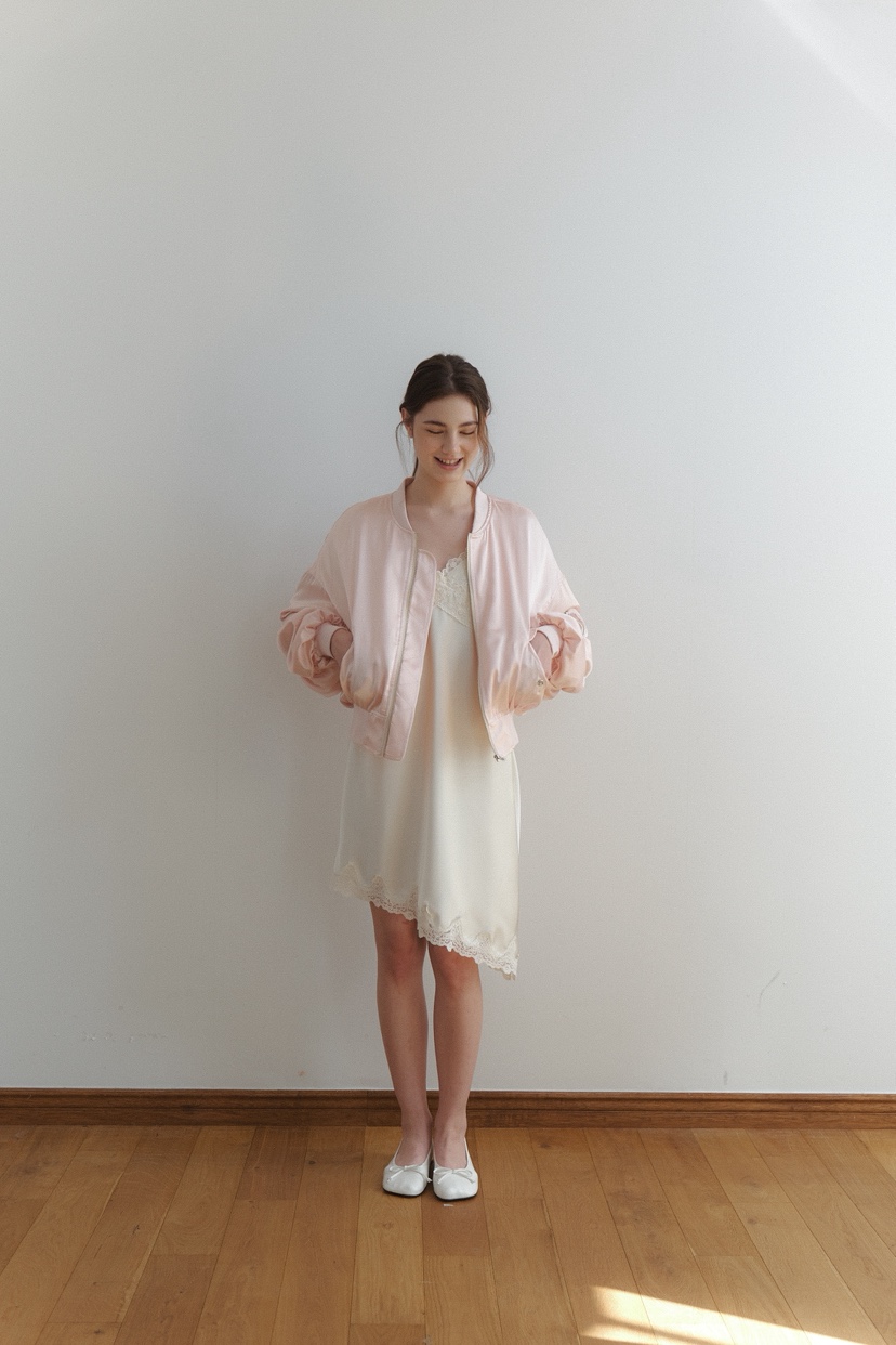 BIEN GARDER韓國直郵女士新款推薦真品時尚職業夾克緞面BIEN GARDER夾克